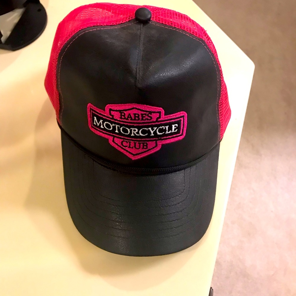 Motorcycle ball cap